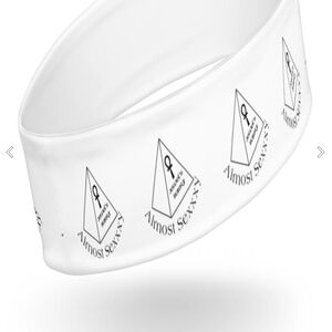 Almost SeXXXy Black Lettering Headband